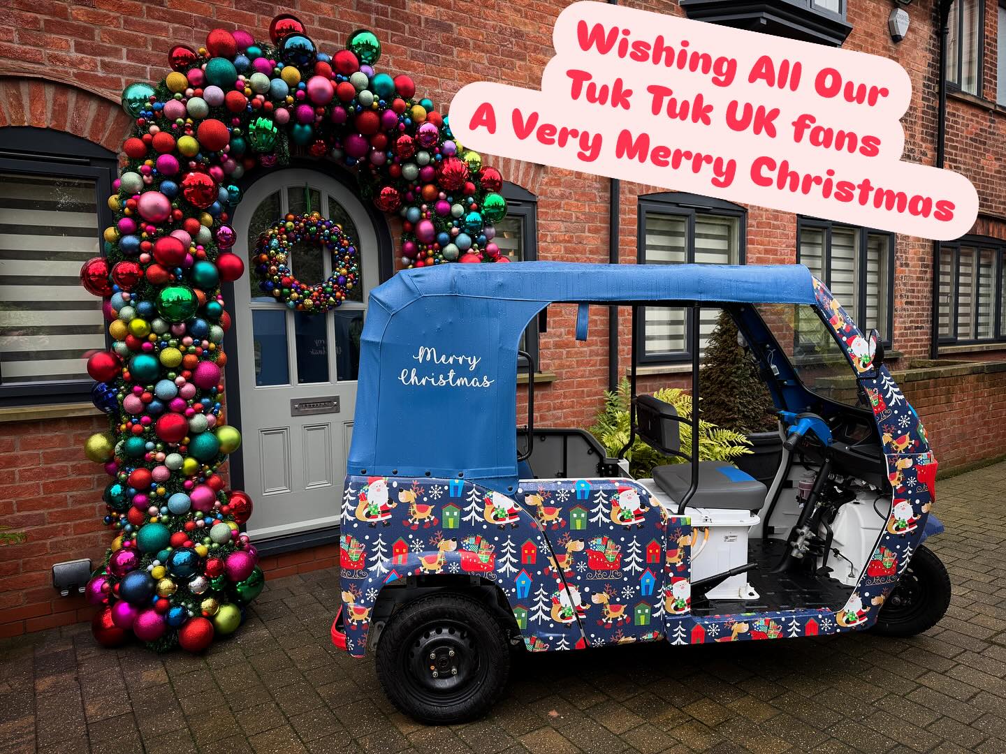 Merry Christmas from us all @tuktukuk Sorry for the absence of social@media posts the last few months - we’ve been super — Tuk Tuk UK
