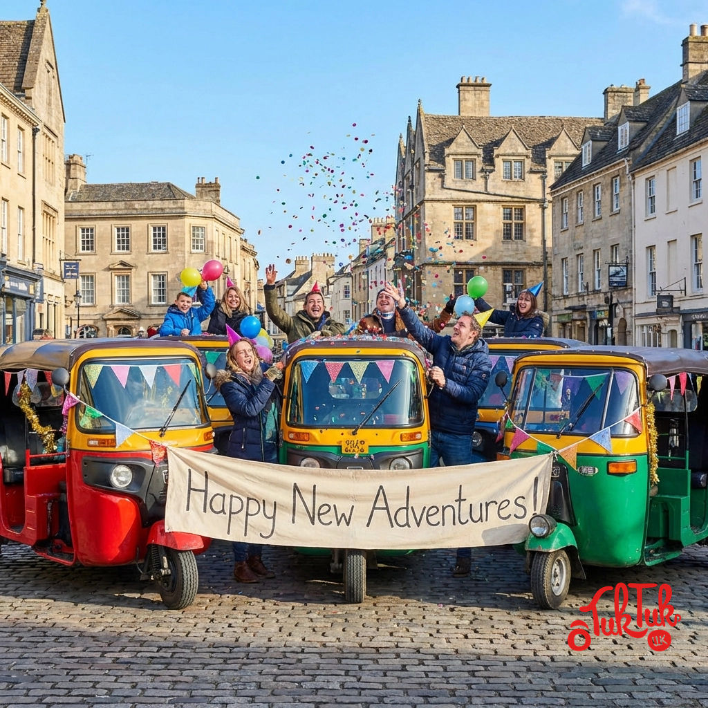 Happy New Year from everyone at Tuk Tuk UK! 🛺✨ — Tuk Tuk UK